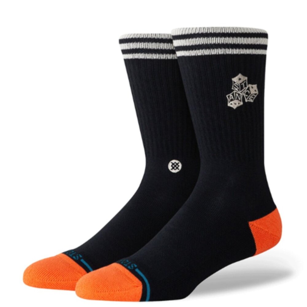 NWT Stance Combed Cotton Crew Socks - Color = High Roller – Medium